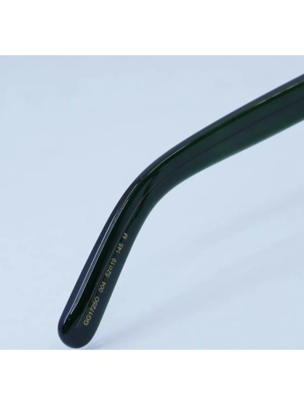 Gucci GG1725O 004 Eyeglasses Green 52mm Square Frame